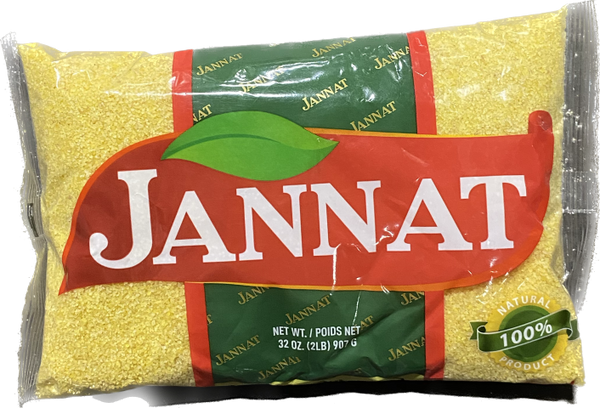 Jannat Yellow BUlgur #1 2LB - Papaya Express