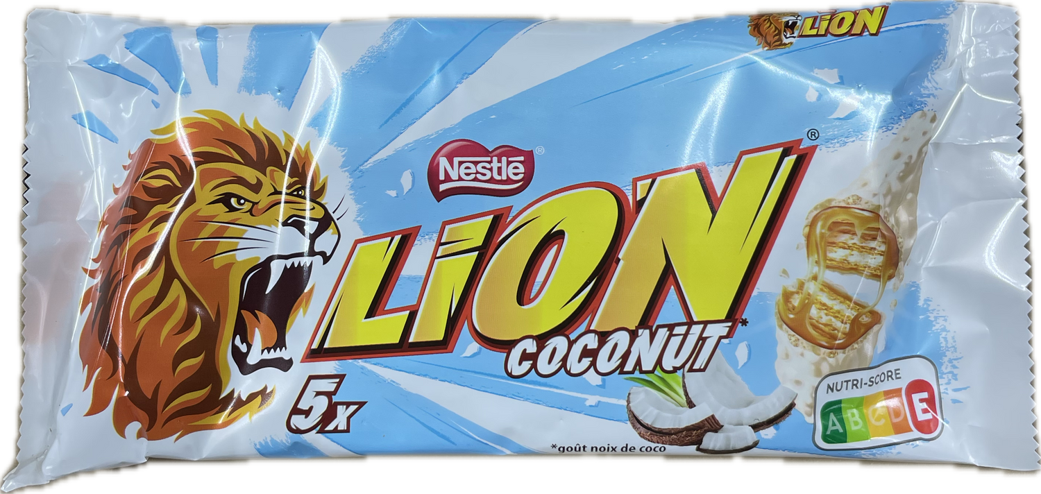 LION COCONUT 5PK (30G) - Papaya Express