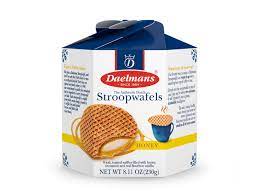 DAELMANS HONEY STROOPWAFELS HEX BOX (230G) - Papaya Express