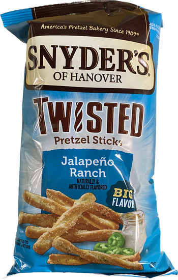 SYNDER'S PRETZEL JALAPENO RANCH (12OZ) - Papaya Express