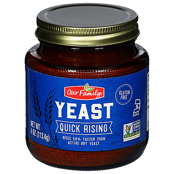 Our Family Yeast Quick Rising (4oz) - Papaya Express