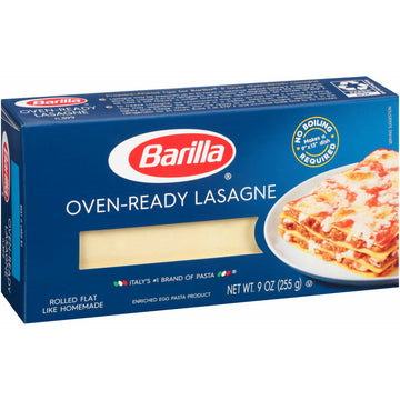 Barilla Oven Ready Lasagna (9 oz) - Papaya Express