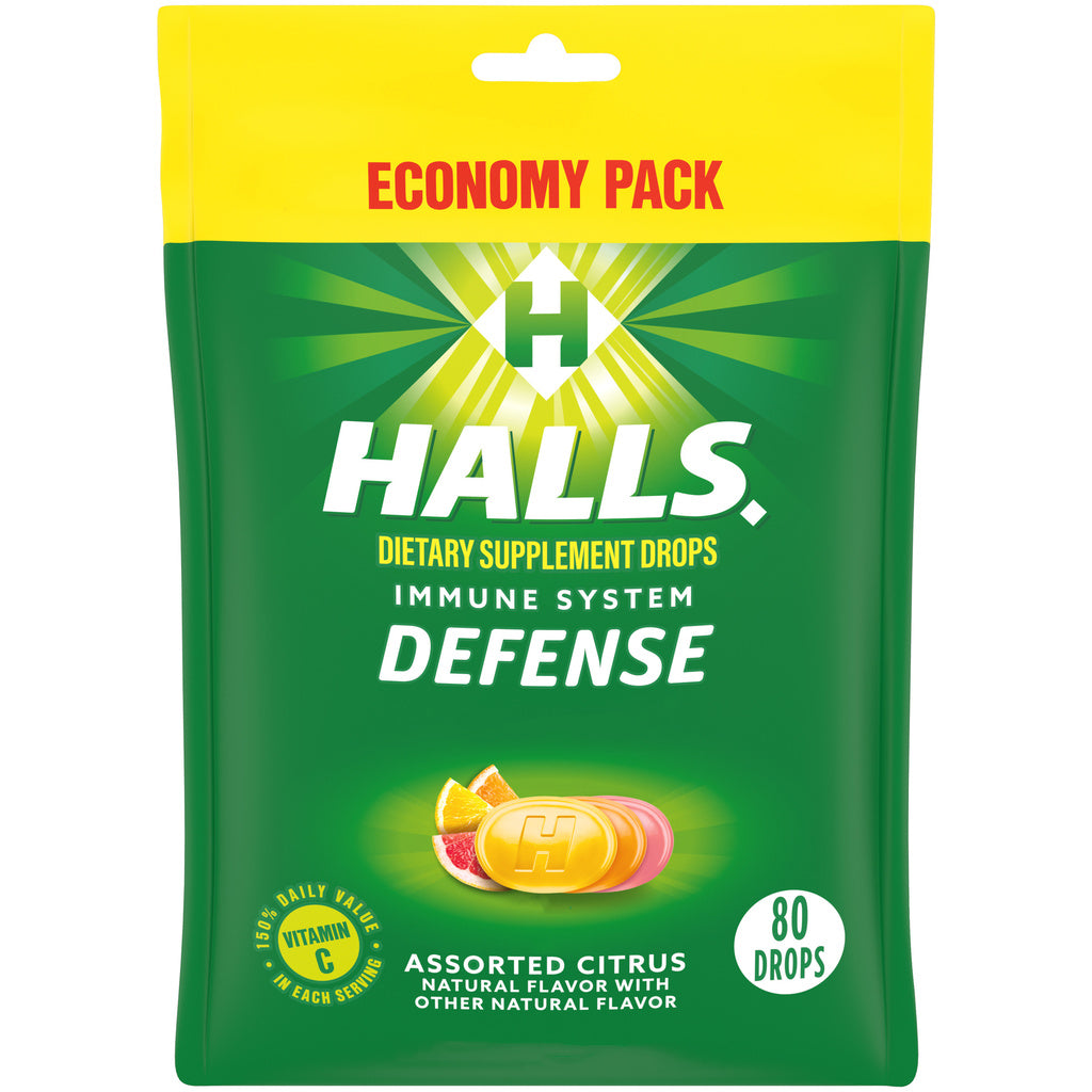 Halls Immune System Defense Cough Drops