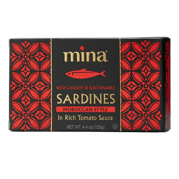 Mina Sardines Moroccan Style In Rich Tomato Sauce (125g) - Papaya Express