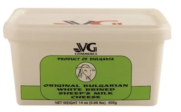 VG Bulgarian Sheep Milk Cheese Plastic (400g)