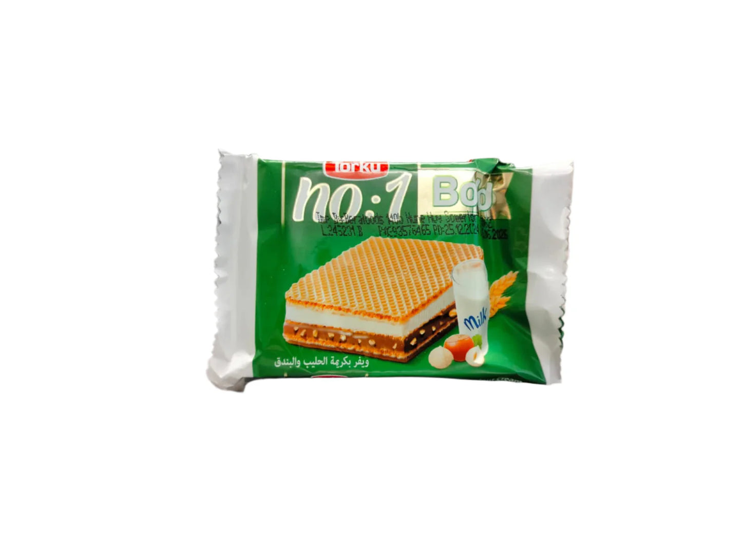 no:1 Bold Milk and hazelnut Cream Wafer (24CT)