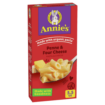 Annie's Penne & Four Cheese (5.5 oz) - Papaya Express