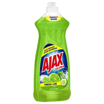 AJAX ULTRA DISHWASHING LIQUID SOAP VINEGAR&LIME(28OZ) - Papaya Express