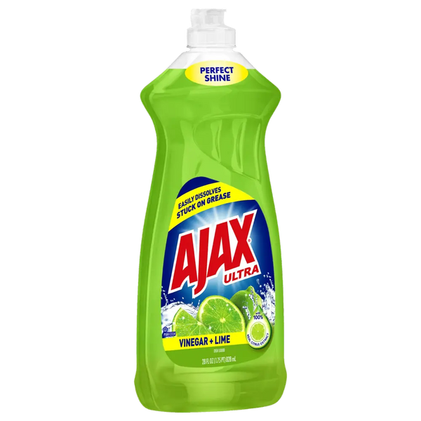 AJAX ULTRA DISHWASHING LIQUID SOAP VINEGAR&LIME(28OZ) - Papaya Express