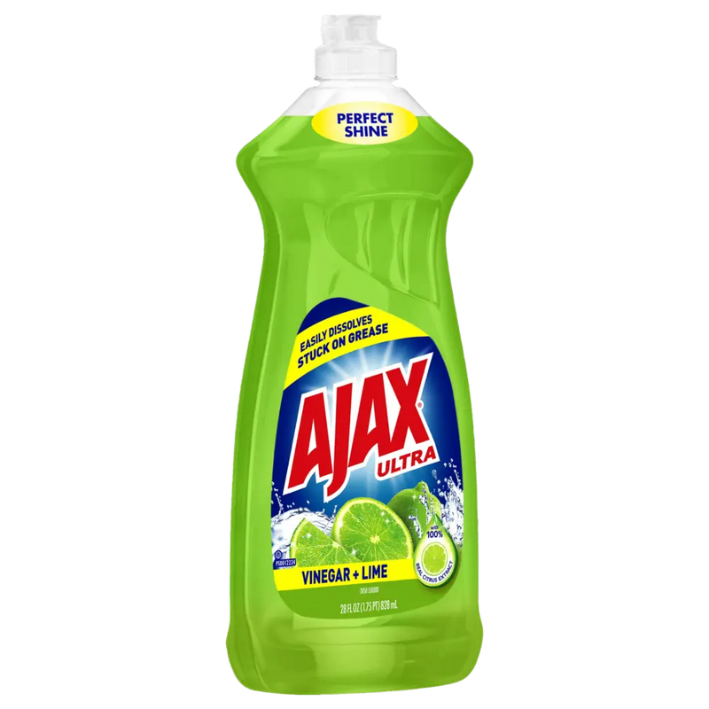 AJAX ULTRA DISHWASHING LIQUID SOAP VINEGAR&LIME(28OZ) - Papaya Express