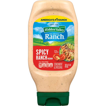 Hidden Valley Spicy Ranch Dressing Salad Dressing  (16oz) - Papaya Express