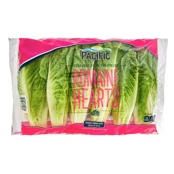 Romaine Lettuce Hearts Bag 6CT (By Each) - Papaya Express