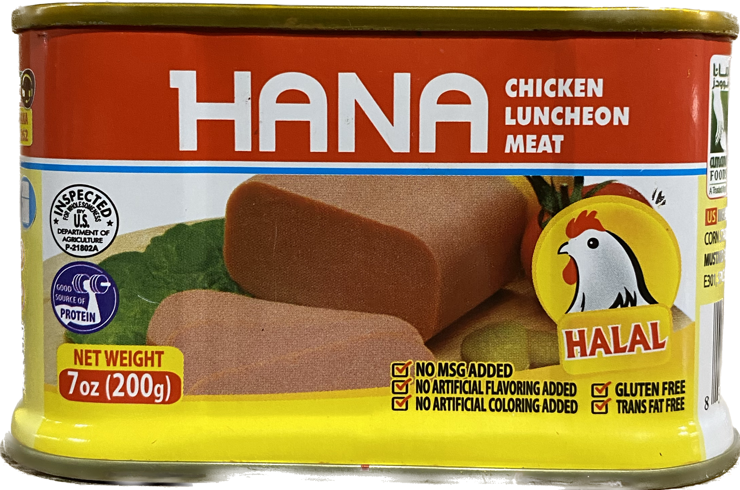 HANA CHICKEN LUNCHEON (200G) - Papaya Express