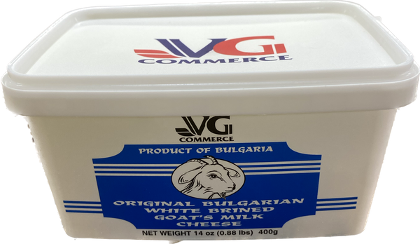 VG BULGARIAN GOAT MILK CHEESE PLASTIC CONTAINER (400G) - Papaya Express