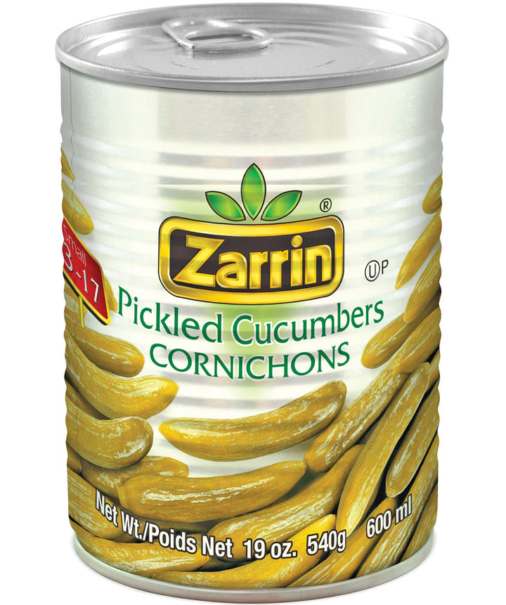 Zarrin Cucumber Pickles In Brine (540g)