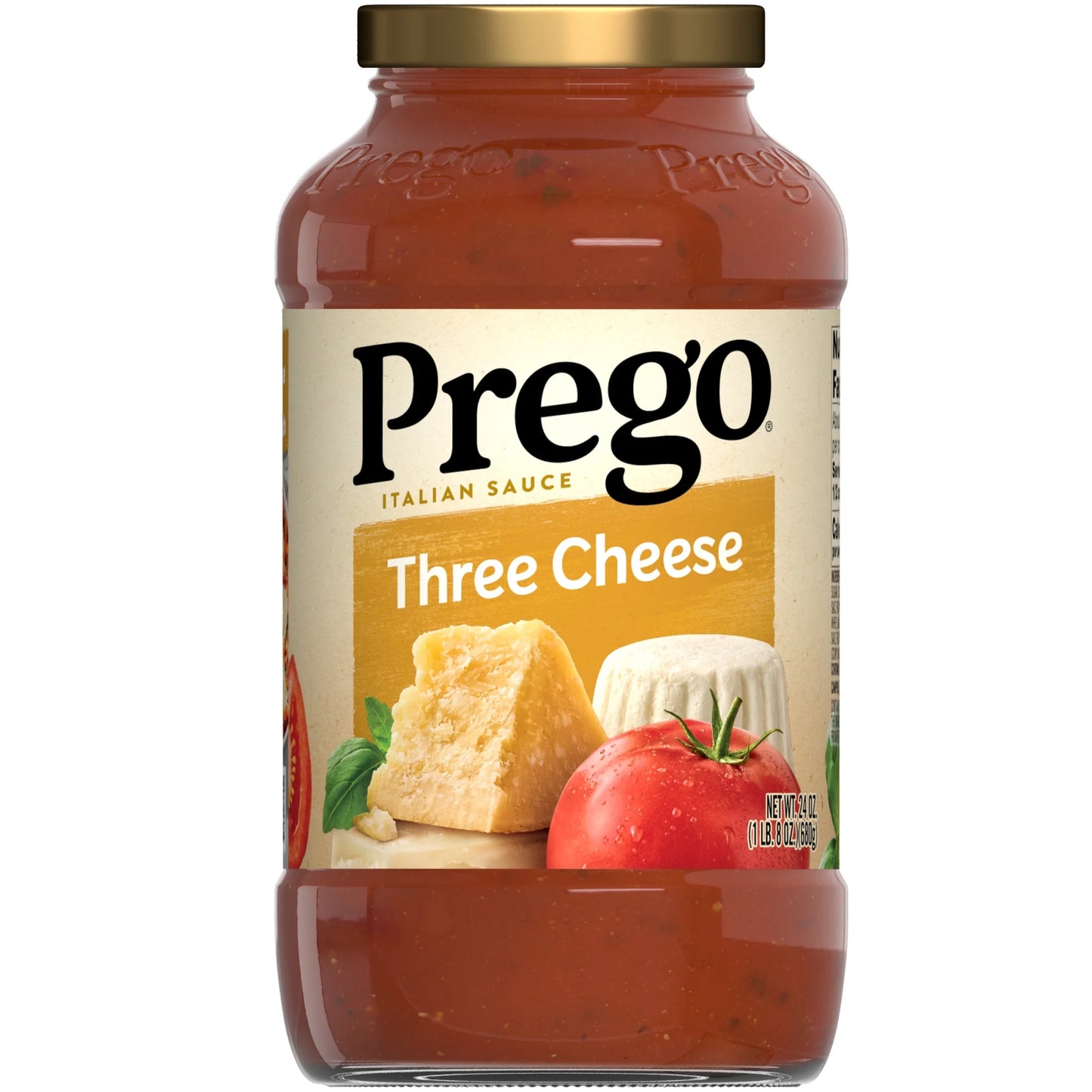 Prego Three Cheese Italian Sauce (24 oz)