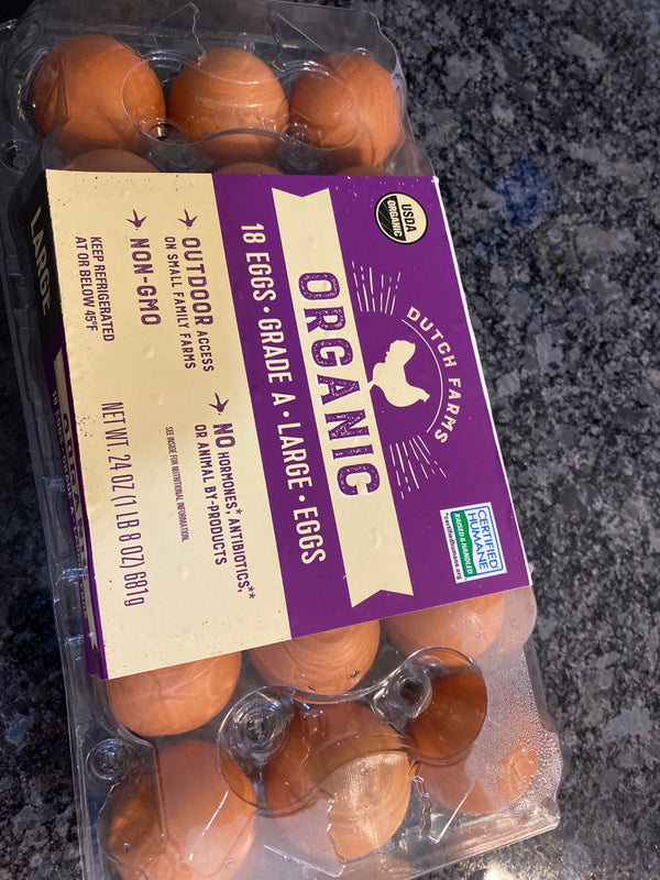 DUTCH FARM ORGANIC LARGE EGGS - Papaya Express