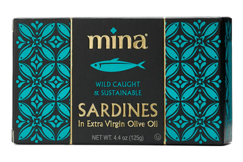 Mina Sardines In Extra Virgin Olive Oil (125g) - Papaya Express