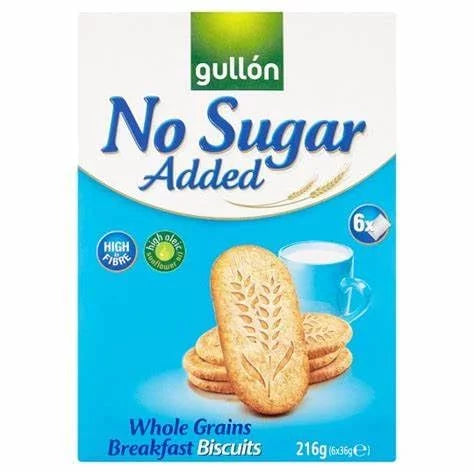 Gullon Whole Grain Breakfast Biscuits (216g)