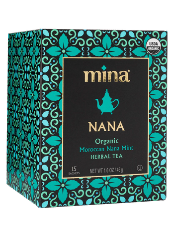 Mina Nana Organic Moroccan Nana Mint Herbal Tea (45 g) - Papaya Express