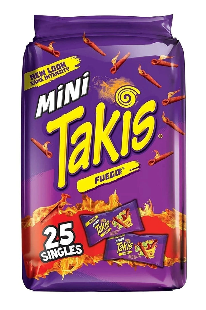 TAKIS FUEGO MINI (25 SINGLES)