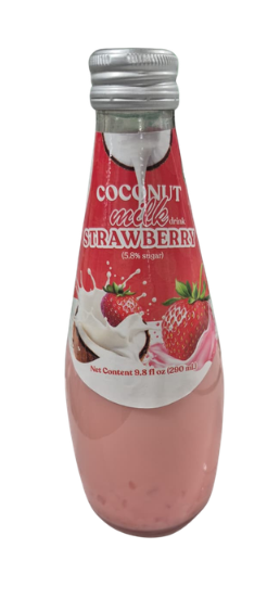Cedarland Coconut Milk Strawberry (9.8 oz) - Papaya Express