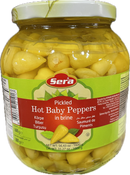 SERA PICKLED HOT BABY PEPPERS - Papaya Express