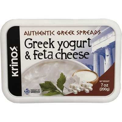 Krinos Greek Yogurt & Feta Cheese Spread (7OZ) - Papaya Express