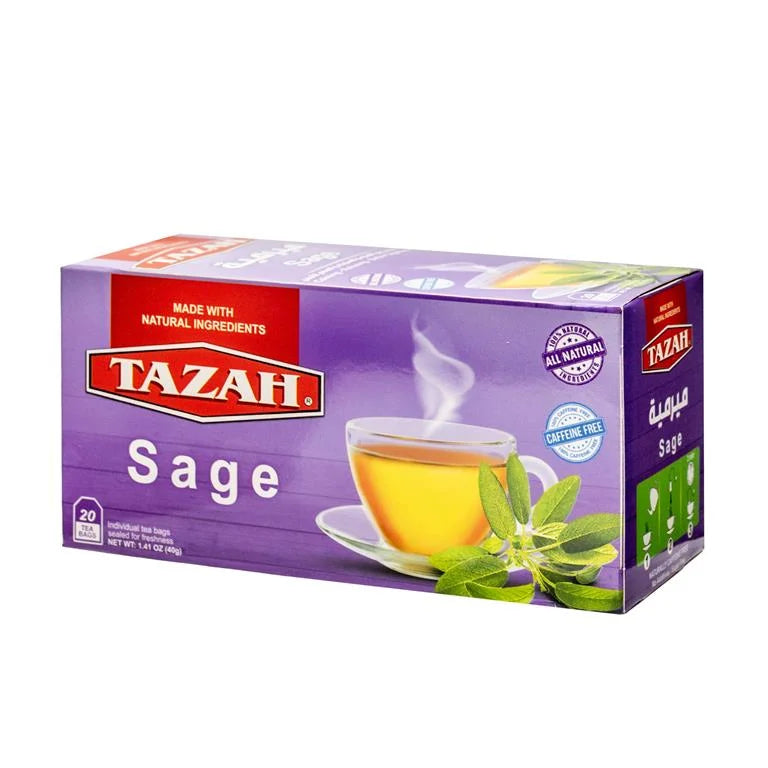 Tazah Sage Tea Bags (25 g) - Papaya Express