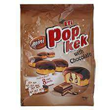 ETI POP KEK BAG W CHOCOLATE 8PCS(144G) - Papaya Express
