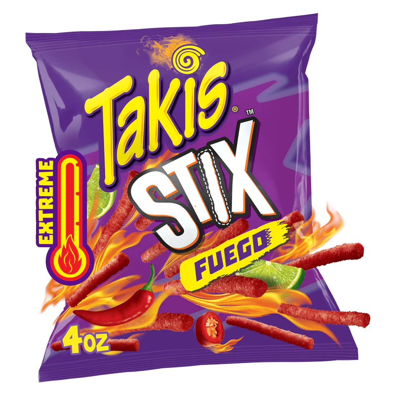 Takis Fuego Stix (4OZ) - Papaya Express