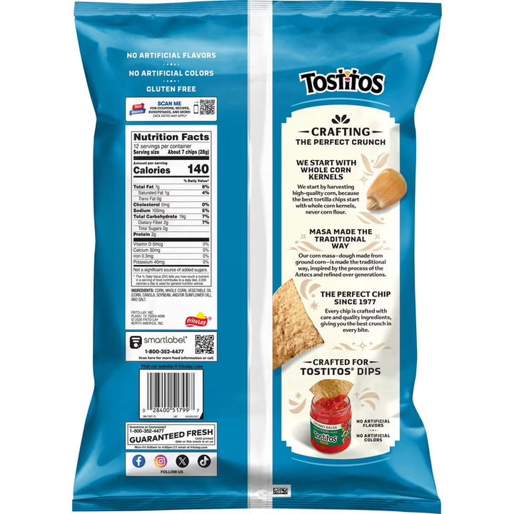 Tostitos Original Restaurant Style Tortilla Chips (12oz) - Papaya Express