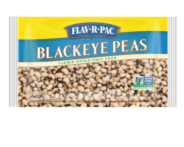 Flav.R.Pac BlackEye Peas ( 12 OZ ) - Papaya Express
