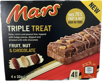 MARS TRIPLE TREAT(4 Bars) - Papaya Express