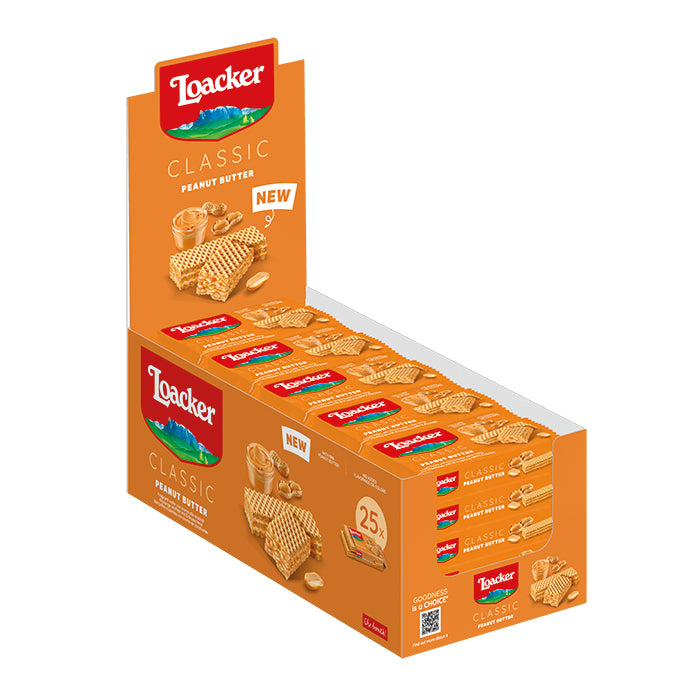 Loacker Gardena Peanut Butter Wafers (25CT) - Papaya Express