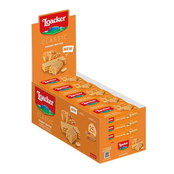 Loacker Gardena Peanut Butter Wafers (25CT) - Papaya Express