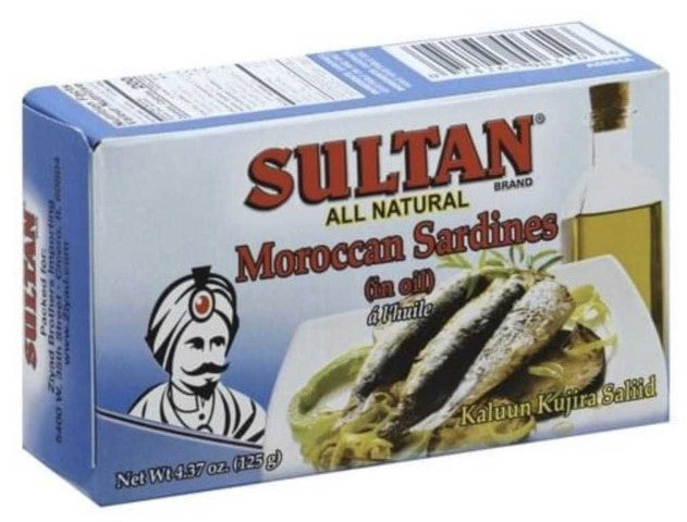 SULTAN SARDINES -IN OIL *MILD* - Papaya Express