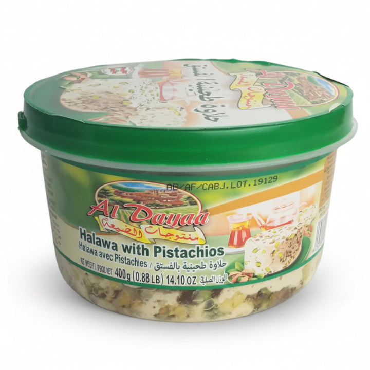 Al Dayaa Halawa With Pistachios (800g) - Papaya Express