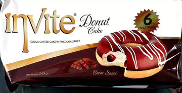 Invite Donut Cake (6ct) - Papaya Express