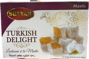 Sultan Mastic Turkish Delight (16oz) - Papaya Express