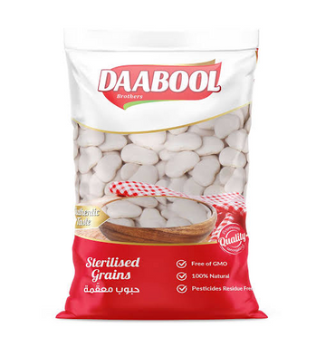 DAABOOL LARGE LIMA BEANS (800G) - Papaya Express