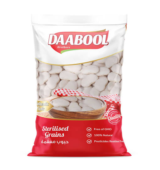 DAABOOL LARGE LIMA BEANS (800G) - Papaya Express