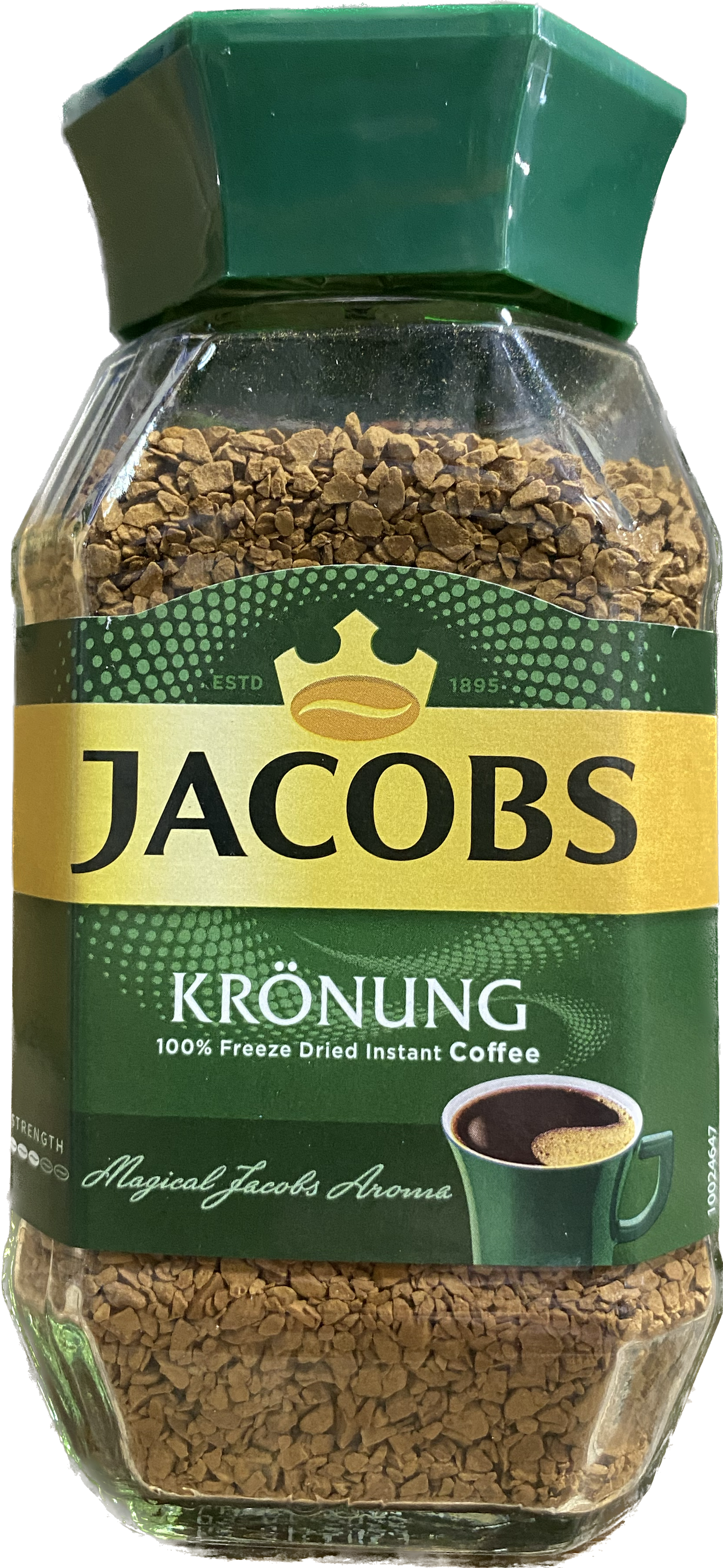 JACOBS KRONUNG INSTANT COFFEE GLASS(100G) - Papaya Express