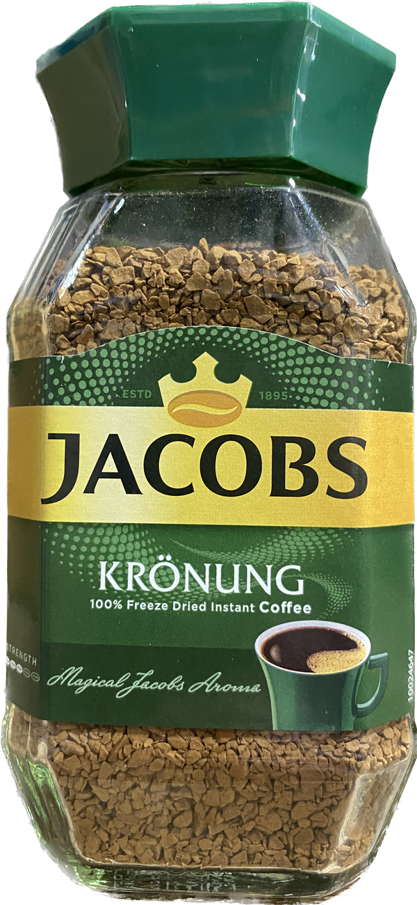 JACOBS KRONUNG INSTANT COFFEE GLASS(100G) - Papaya Express