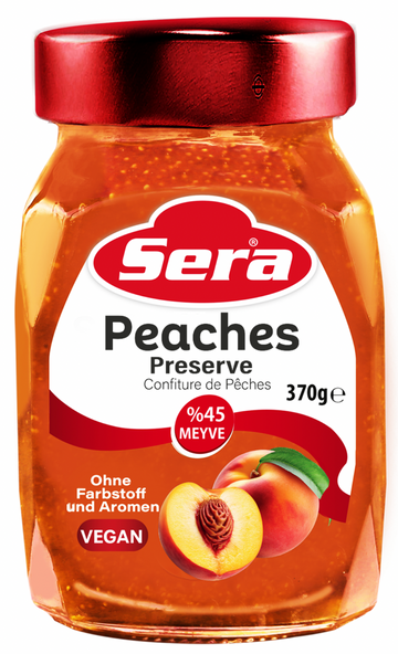 SERA PEACHES JAM (370G) - Papaya Express