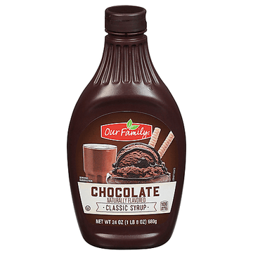 Our Family Classic Syrup Chocolate (24 oz) - Papaya Express