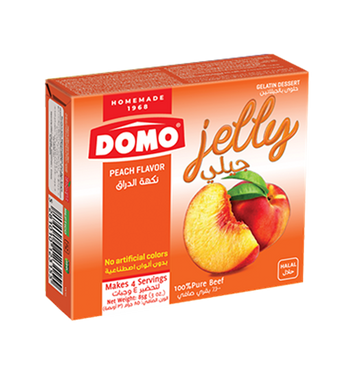 Domo Jelly Peach (85g) - Papaya Express