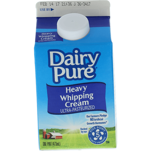 Dairy Pure Heavy Whipping Cream (1 Pint) - Papaya Express