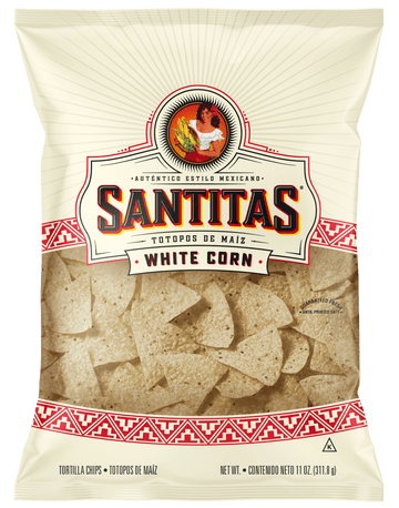 Santitas White Corn Tortilla Chips (11 oz) - Papaya Express