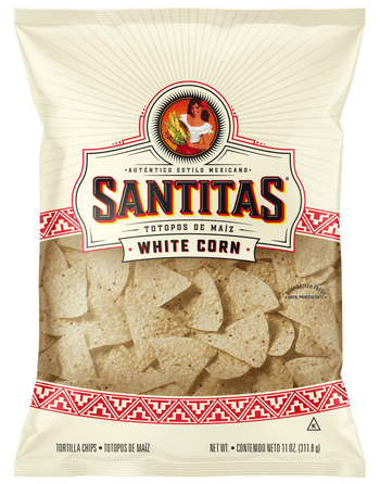 Santitas White Corn Tortilla Chips (11 oz) - Papaya Express